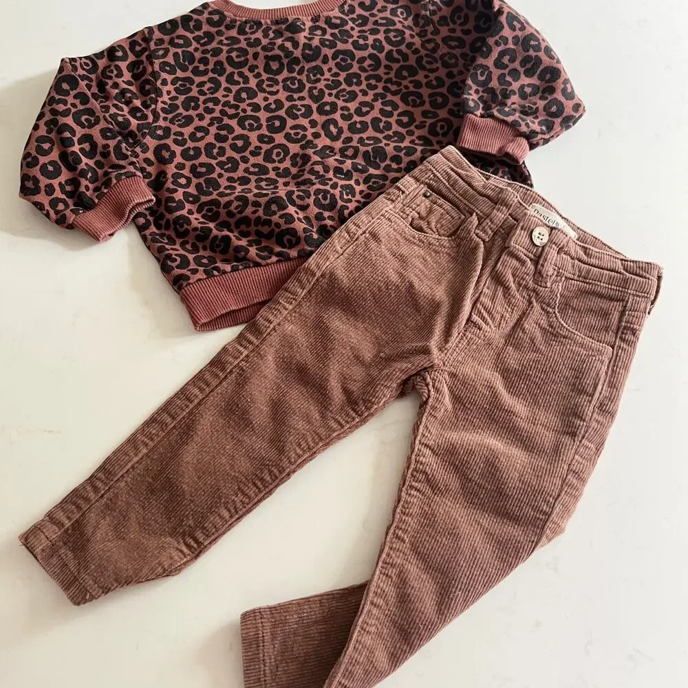 Boys Fall Winter Outfit Bundle 18-24M Contemporary Knits Tops Bottoms